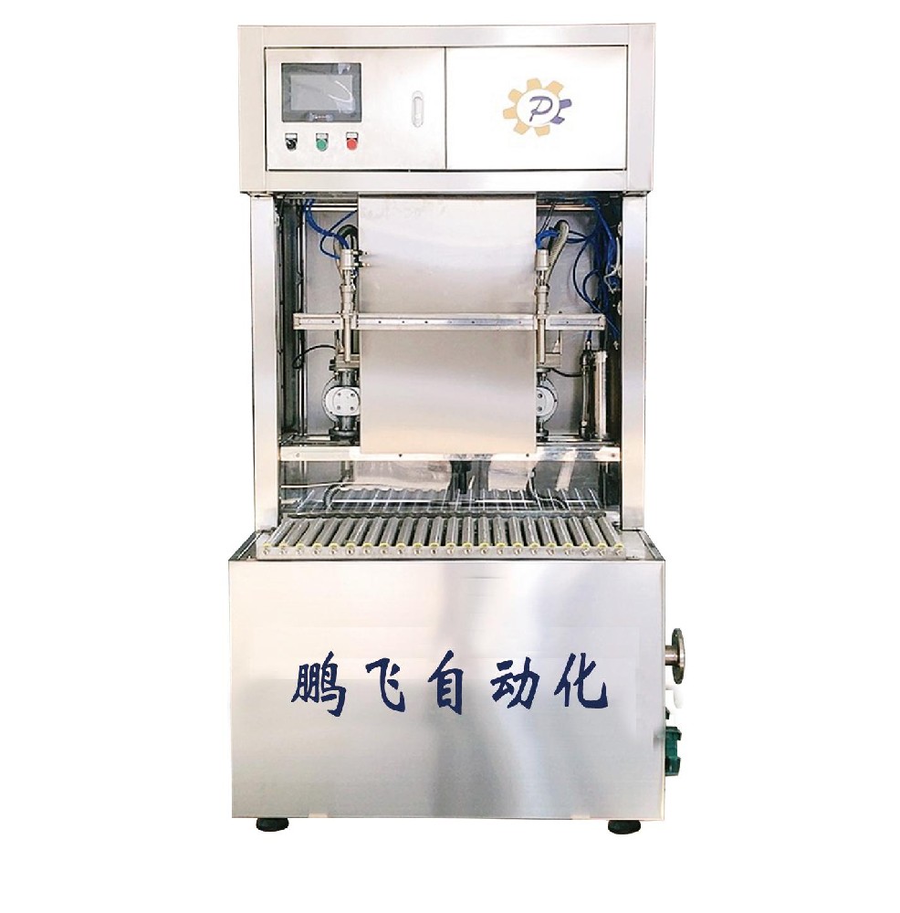 半自動(dòng)雙頭油脂灌裝機(jī)（中包）
